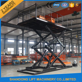 Hydraulic Automotive Scissor Lift For Car Underground Parking Lift with CE