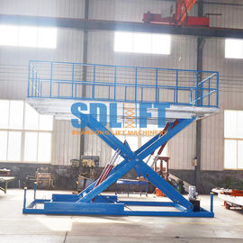 Xe nâng cắt kéo thủy lực 3500kg, thang máy kéo tự động dùng cho xưởng