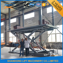Hydraulic Scissor Double Deck Car Parking System 2.5T Loading 3.3m Lifting Height
