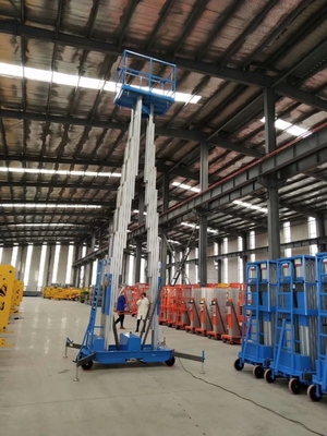 8m 10m 12m 14m 16m một người nâng cao thủy lực nhôm hai cột nâng để sửa chữa