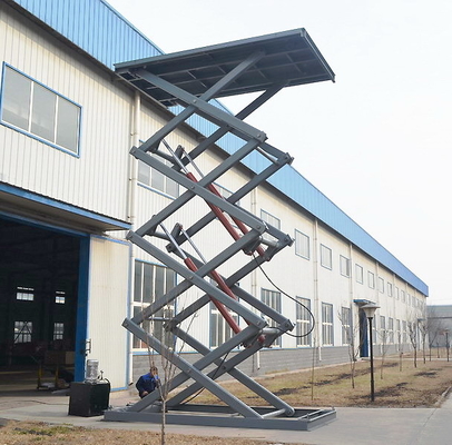 Thang máy kéo thủy lực cố định có thể tùy chỉnh cho công việc nặng và xử lý hàng hóa tùy chỉnh