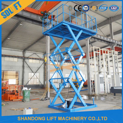 Bàn nâng thủy lực cắt kéo kho hàng