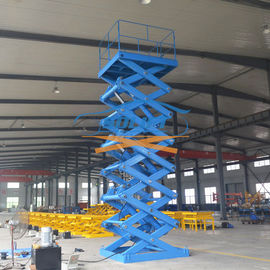 5T 6M Heavy Duty văn phòng phẩm Scissor Lift kho hàng Lift với CE