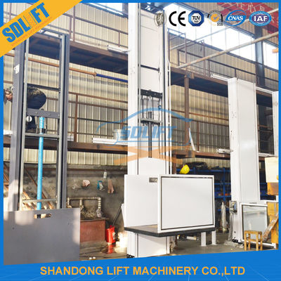 6m Sơn tĩnh điện Nền tảng xe lăn Thang máy Chống cháy nổ