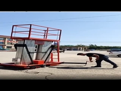 2tons 2m Kho hàng hóa Thang máy bàn Thang máy kéo thủy lực